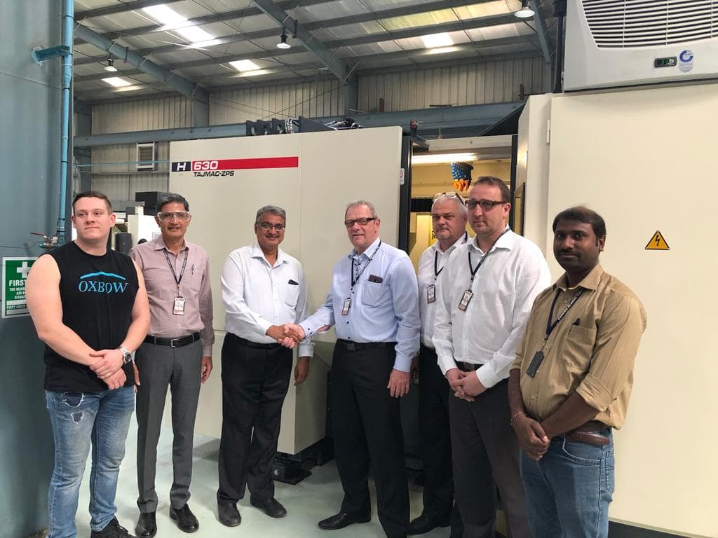 A Proud Moment ,  Installation and Commissioning of TAJMAC CNC Simultaneous 5-Axis Horizontal Machining Center H 630 FA at M/s Cenerg Global Tools Pvt Ltd, Medak Dist.