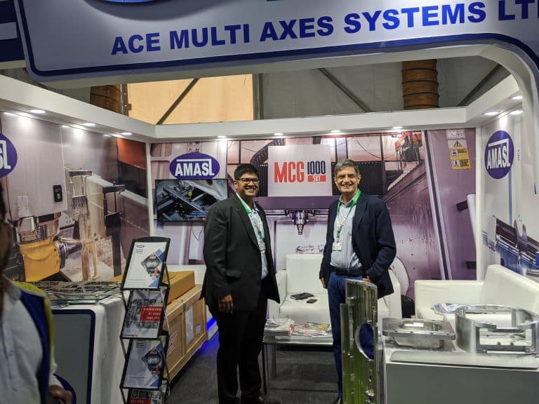 TAJMAC machine displayed at DEFEXPO-2020 at Lucknow held from 5th to 8th Feb 2020